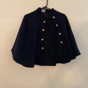 Black Vintage Cape
